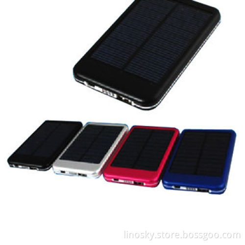 Solar Power Banks with 5,000mAh Capacity